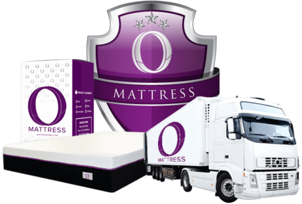"O" Mattress - shield, box, mattress and truck