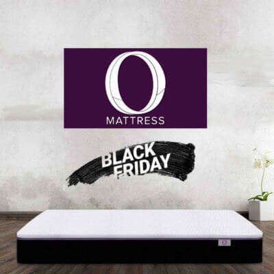 Black Friday square banner - Omni Mattress