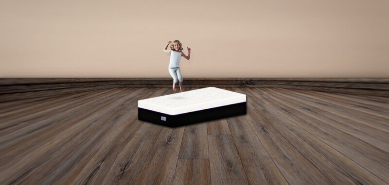Woman Laying on the Omni Mattress - Best Memory Foam Mattress in Canada