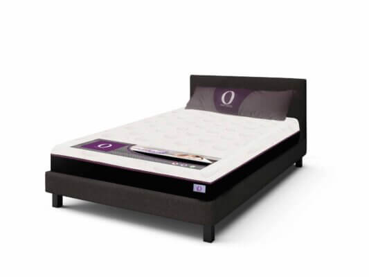 Omni Upholstered Bed Frame With Mattress Full Size