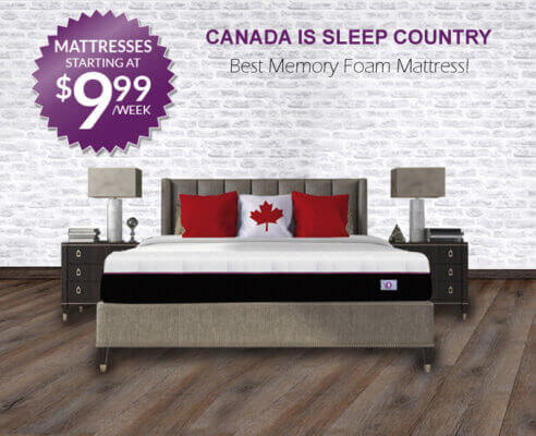 Matresses for 9.99 a week - Canada is sleep country best memory foam mattress